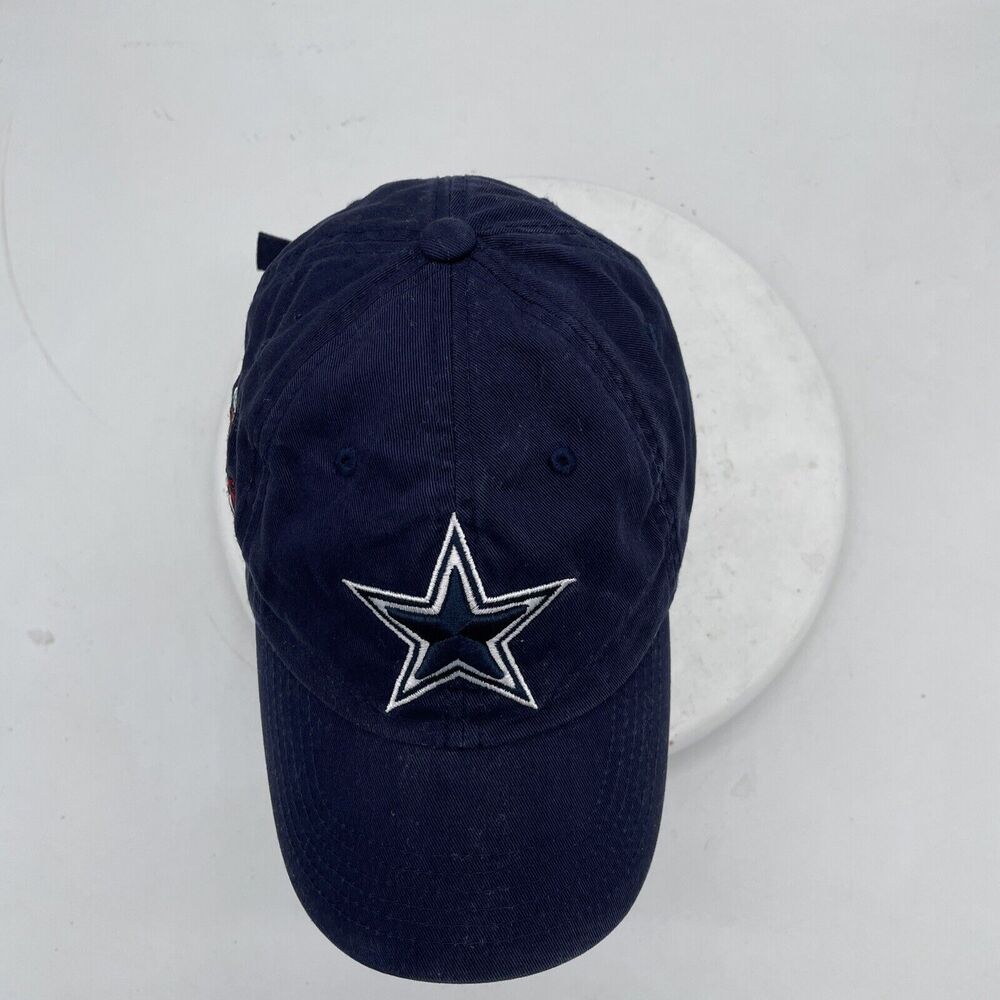 VINTAGE Dallas Cowboys Hat Cap Adjustable Blue Moon Valley Grill Mens OSFA - Picture 6 of 8